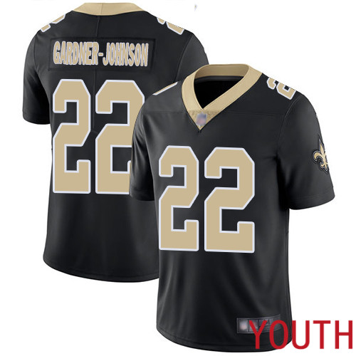 New Orleans Saints Limited Black Youth Chauncey Gardner Johnson Home Jersey NFL Football 22 Vapor Untouchable Jersey